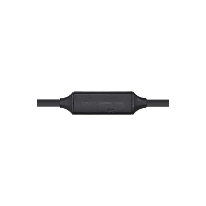 Aisens Cable Extensión USB 3.0 Amplificador, Tipo A Macho a Hembra, 15 Metros, Negro 2
