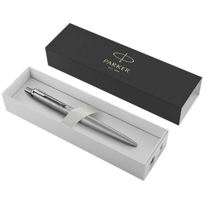 Parker Jotter XL Bolígrafo Retráctil Plata Punta Azul 2122756 5