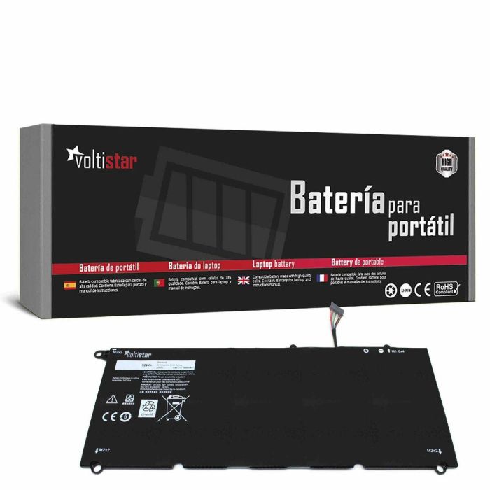 Batería para Portátil Voltistar XPS 13 9343 9350 JD25G 90V7W Azul Naranja