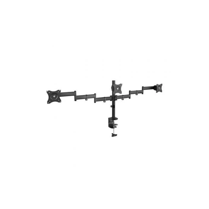 TooQ DB1327TN-B Soporte de Mesa para 3 Pantallas 13-27" Negro 0 TooQ DB1327TN-B Soporte de Mesa para 3 Pantallas 13-27" Negro 0