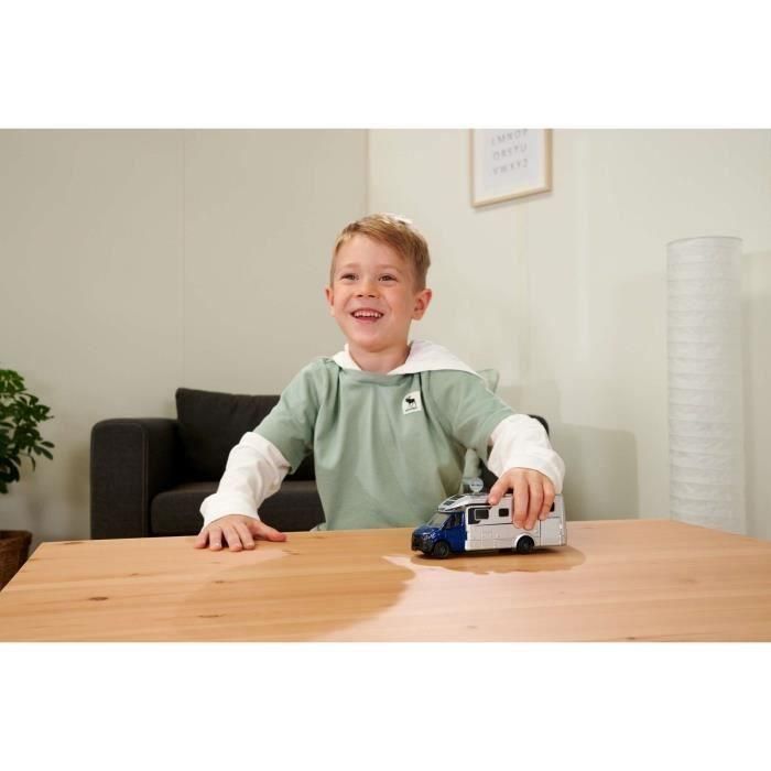 Majorette MAJ1691062038070 Autocaravana Mercedes 19 cm con Luz y Sonido, Puertas Abribles 2