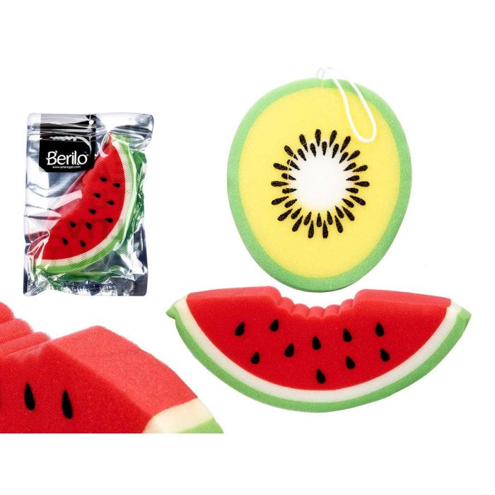 Esponja Baño Frutas Surtidos Berilo 18X3CM (24 Unidades) Esponja Baño Frutas Surtidos Berilo 18X3CM (24 Unidades)