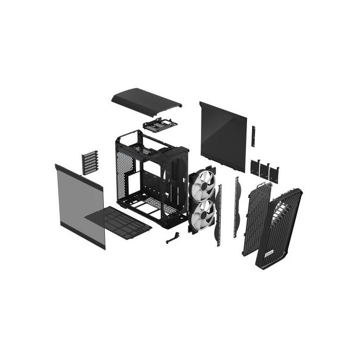 Fractal Design Torrent Compact Negro - Caja PC ATX/EATX/micro ATX/Mini-ITX/SSI CEB con Ventiladores 180mm - FD-C-TOR1C-02 6 Fractal Design Torrent Compact Negro - Caja PC ATX/EATX/micro ATX/Mini-ITX/SSI CEB con Ventiladores 180mm - FD-C-TOR1C-02 6