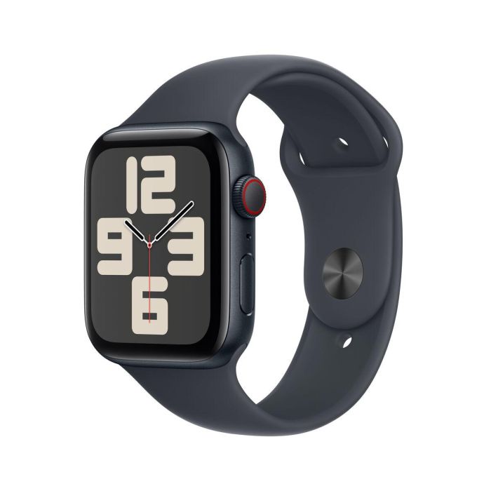 Apple Watch SE 3rd V2/ GPS/ Cellular/ 44mm/ Caja de Aluminio Medianoche/ Correa Deportiva Medianoche S/M