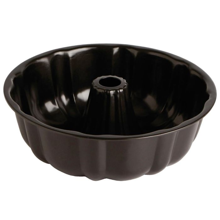 Quid Molde Savarin Sweet Grey Antiadherente de Acero Pintado Negro 26x8 cm Apto Horno y Lavavajillas 0 Quid Molde Savarin Sweet Grey Antiadherente de Acero Pintado Negro 26x8 cm Apto Horno y Lavavajillas 0