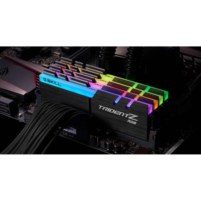 G.Skill F4-3600C16Q-64GTZRC Trident Z RGB 64GB (4x16GB) DDR4 3600MHz CL16 Quad-Kit para PC con XMP 2 G.Skill F4-3600C16Q-64GTZRC Trident Z RGB 64GB (4x16GB) DDR4 3600MHz CL16 Quad-Kit para PC con XMP 2