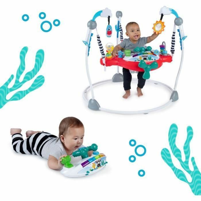 BABY EINSTEIN BE74451117105 Saltador con juegos interactivos Ocean Explorers Airplane Adventure 2 en 1 con luces para bebés de 6 meses+ 5 BABY EINSTEIN BE74451117105 Saltador con juegos interactivos Ocean Explorers Airplane Adventure 2 en 1 con luces para bebés de 6 meses+ 5