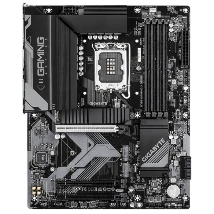 Gigabyte B760 GAMING X Placa Base DDR5 LGA 1700 ATX para Intel 12/13/14 Gen, M.2 PCIe 4.0, Ethernet 2.5 GbE 1 Gigabyte B760 GAMING X Placa Base DDR5 LGA 1700 ATX para Intel 12/13/14 Gen, M.2 PCIe 4.0, Ethernet 2.5 GbE 1