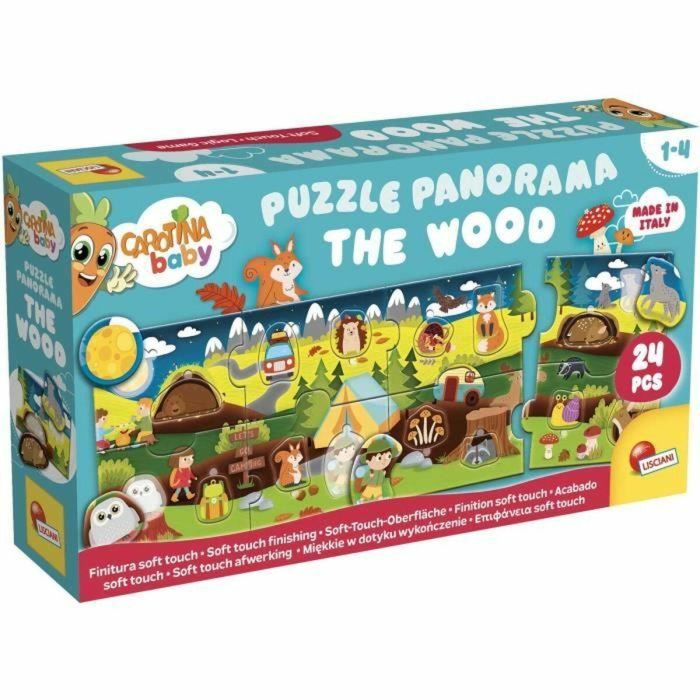 Carotina Baby Puzzle Panorámico LIS8008324105373 El Bosque Desarrollo Lógica Motricidad Fina