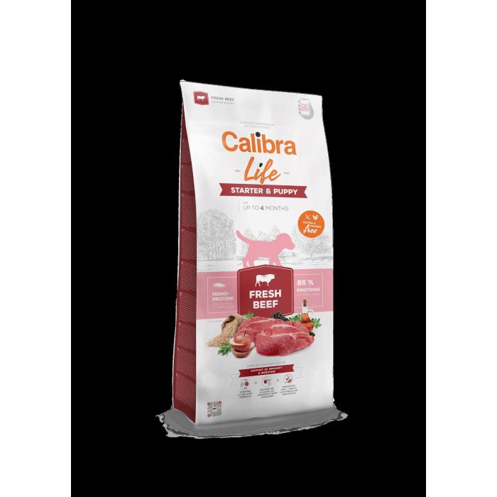 Calibra Dog Life Starter & Puppy Fresh Beef 2,5 kg