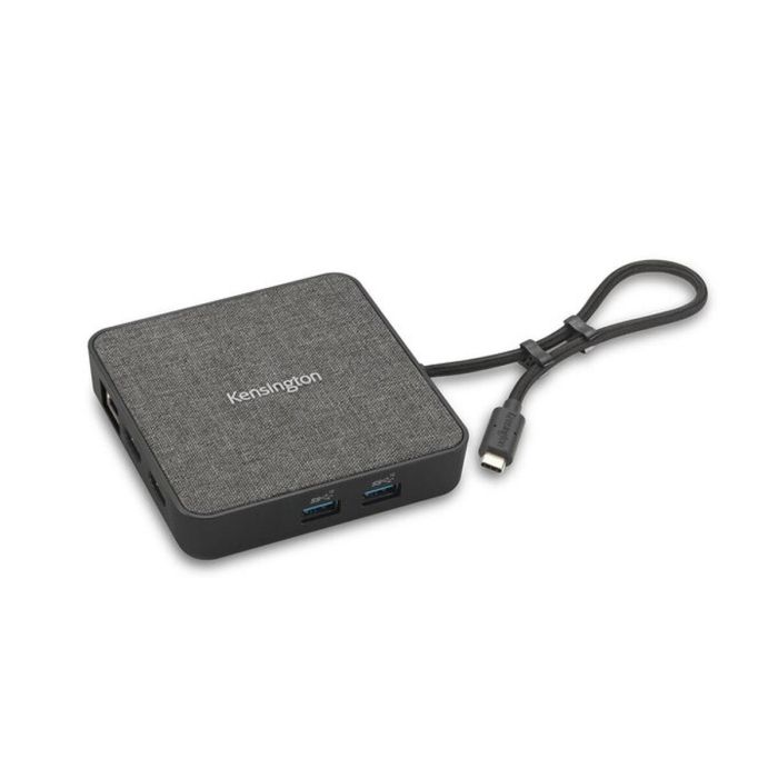 Hub USB Kensington Replicador de puertos portátil USB4 MD120U4 Negro 6 Hub USB Kensington Replicador de puertos portátil USB4 MD120U4 Negro 6