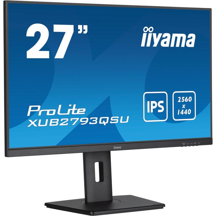 Iiyama ProLite XUB2793QSU-B7 Pantalla 27" IPS WQHD 100Hz, Soporte Ajustable, AdaptiveSync, Altavoces, USB, HDMI, DisplayPort 0 Iiyama ProLite XUB2793QSU-B7 Pantalla 27" IPS WQHD 100Hz, Soporte Ajustable, AdaptiveSync, Altavoces, USB, HDMI, DisplayPort 0