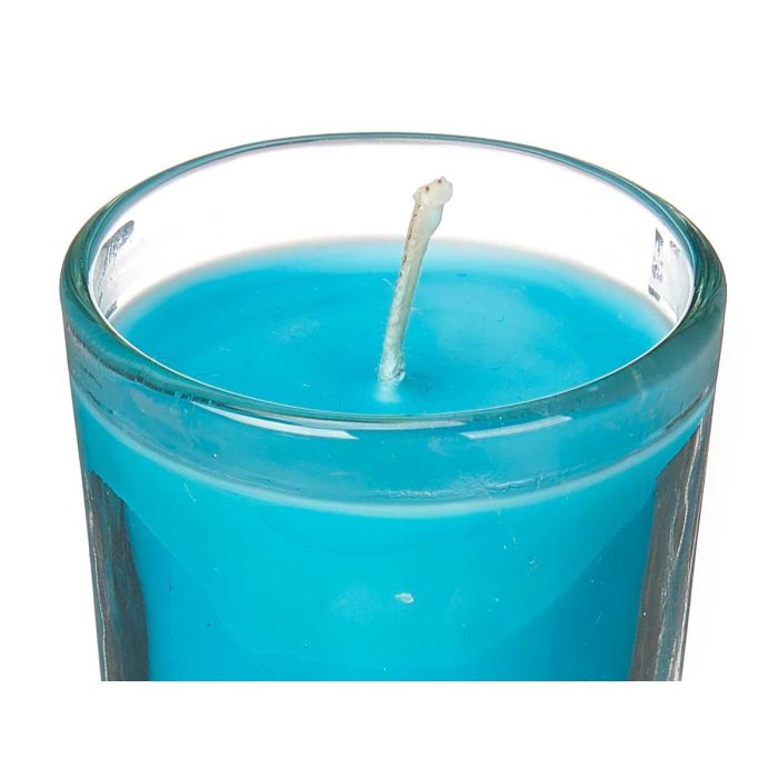 Set 6 Velas Vaso Vidrio Oceano Acorde 16X6CM (12 Unidades) 3 Set 6 Velas Vaso Vidrio Oceano Acorde 16X6CM (12 Unidades) 3