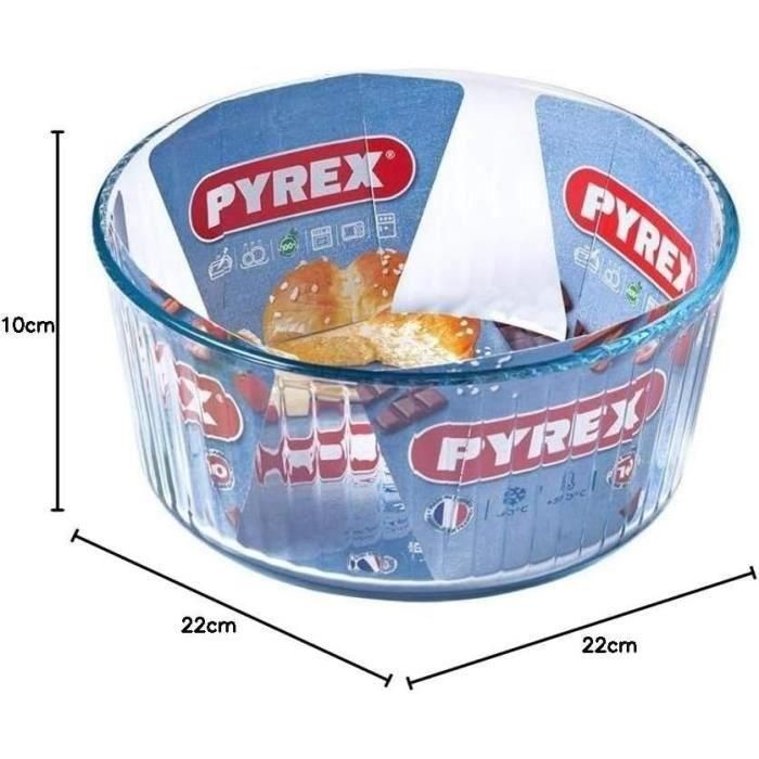 Molde Souffle Horno Boro Cook&Enjoy Pyrex 21x21x10 cm 1 Molde Souffle Horno Boro Cook&Enjoy Pyrex 21x21x10 cm 1