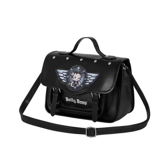 Betty Boop Bolso-Mochila Satchel Motor Love Negro PVC 27 x11,5 x20 cm 4 Betty Boop Bolso-Mochila Satchel Motor Love Negro PVC 27 x11,5 x20 cm 4