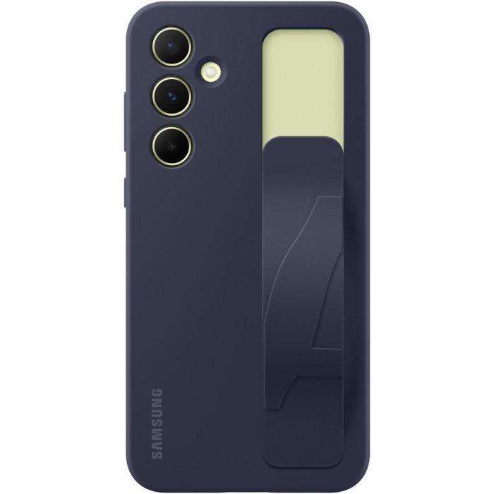 Samsung Standing Grip Case para Galaxy A55, Azul Negro 2 Samsung Standing Grip Case para Galaxy A55, Azul Negro 2