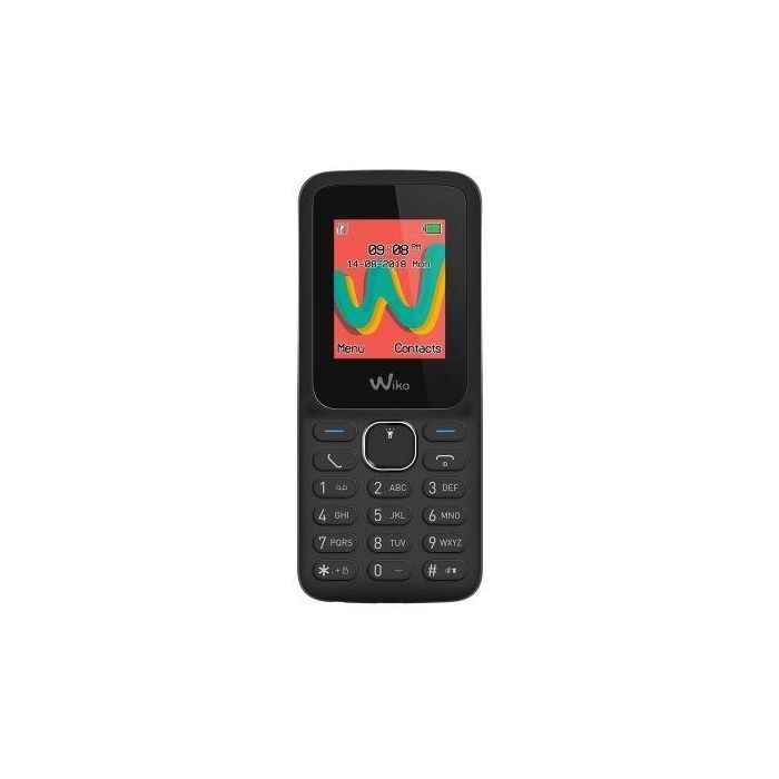 TELÉFONO MÓVIL WIKO LUBI 5 PLUS BLACK - DISPLAY 1.8"/4.5CM - DUAL SIM - CÁMARA QVGA - SLOT MICROSD (HASTA 16GB) - RADIO FM - BT - BAT 800MAH 1 TELÉFONO MÓVIL WIKO LUBI 5 PLUS BLACK - DISPLAY 1.8"/4.5CM - DUAL SIM - CÁMARA QVGA - SLOT MICROSD (HASTA 16GB) - RADIO FM - BT - BAT 800MAH 1