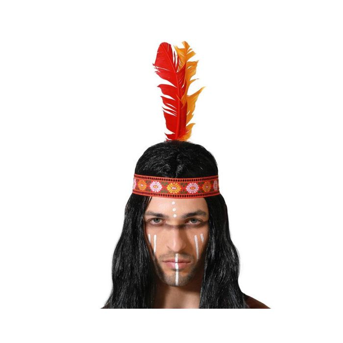 Turbante Plumas Indio Turbante Plumas Indio