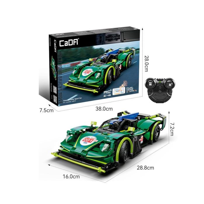 Emerald Deity Sport Car 359 Pzas C51308W 3