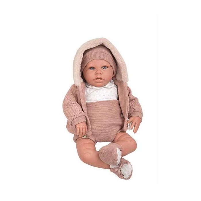 Muñeca elegance 54 cm anuk rosa (muñeco de peso) 4 Muñeca elegance 54 cm anuk rosa (muñeco de peso) 4