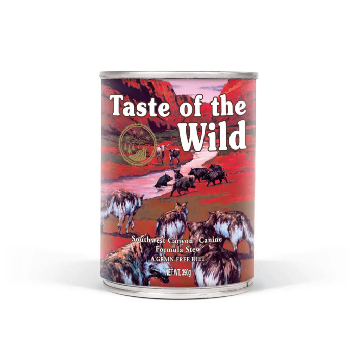 Taste of the Wild Canine Adult Southwest Canyon Jabali Caja 12x390 gr