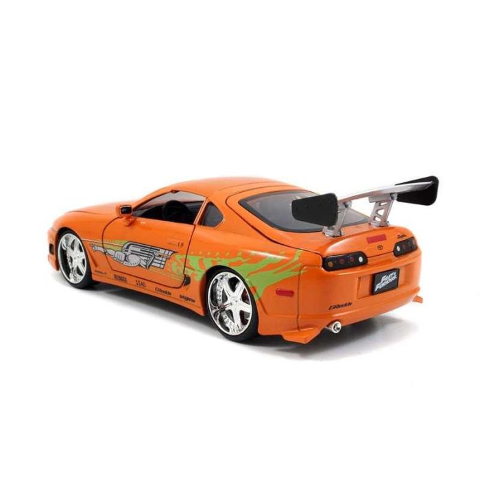 Coche metal supra fast&furious con figura brian escala 1:24 4 Coche metal supra fast&furious con figura brian escala 1:24 4
