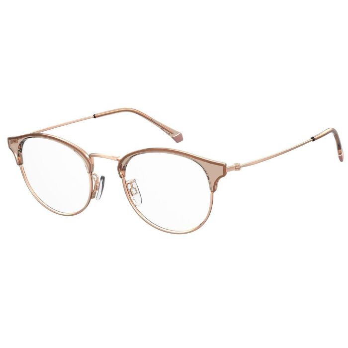 Montura de Gafas Unisex Polaroid PLD-D404-G-35J Rosa Ø 51 mm