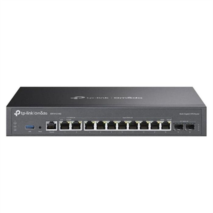 TP-Link ER7412-M2 Router Omada 2.5 Gigabit & Gigabit Ethernet, 7 Puertos LAN, 2 SFP, VPN 80 Túneles, Rack Mount, Negro 4 TP-Link ER7412-M2 Router Omada 2.5 Gigabit & Gigabit Ethernet, 7 Puertos LAN, 2 SFP, VPN 80 Túneles, Rack Mount, Negro 4