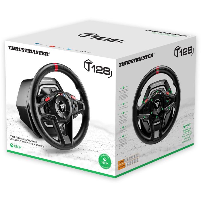 Thrustmaster Volante de Carreras T128 + Pedales T2PM Force Feedback HYBRID DRIVE para Xbox/PC - 4460184 8 Thrustmaster Volante de Carreras T128 + Pedales T2PM Force Feedback HYBRID DRIVE para Xbox/PC - 4460184 8
