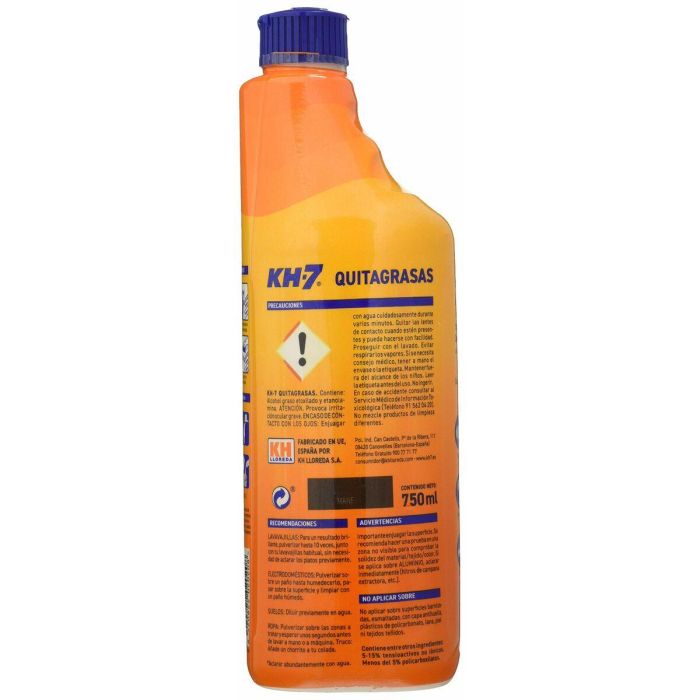 Desengrasante KH7 750 ml Multiusos Recambio 3 Desengrasante KH7 750 ml Multiusos Recambio 3