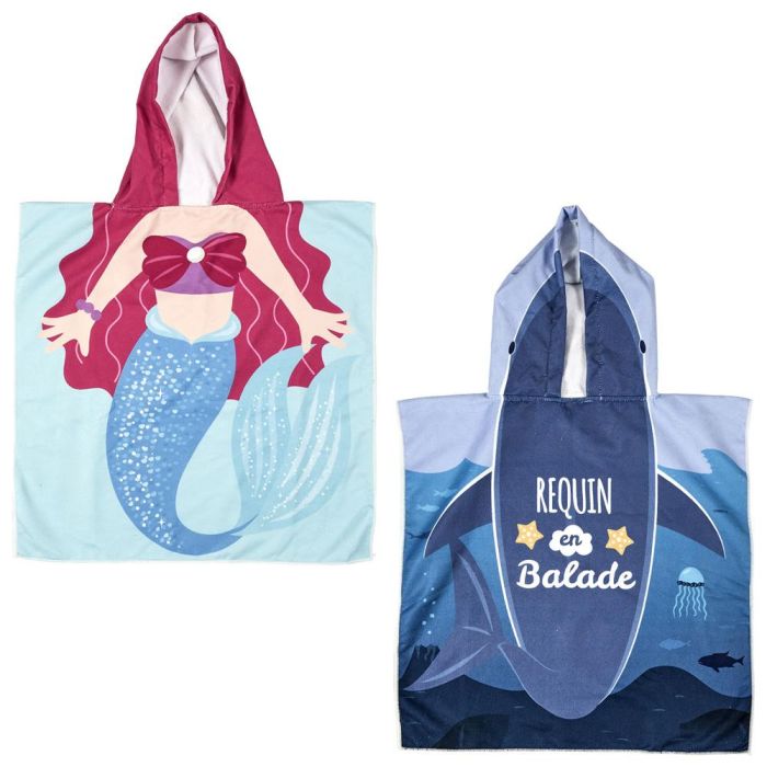 Jet Lag Toalla-Poncho Infantil 58X57 Poliéster 2 Jet Lag Toalla-Poncho Infantil 58X57 Poliéster 2