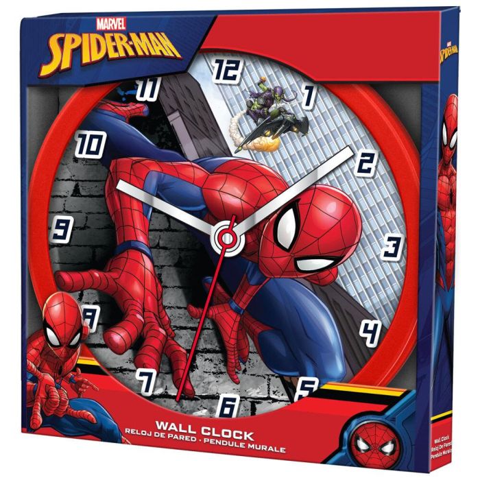 Reloj pared Spideman Marvel 1 Reloj pared Spideman Marvel 1