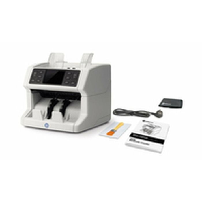 Safescan 2850 Contador de Billetes con Detección UV MG Tamaño, Función Suma y Fajos, 1500 bpm, Tolva 500 Billetes y Pantalla Táctil 1 Safescan 2850 Contador de Billetes con Detección UV MG Tamaño, Función Suma y Fajos, 1500 bpm, Tolva 500 Billetes y Pantalla Táctil 1