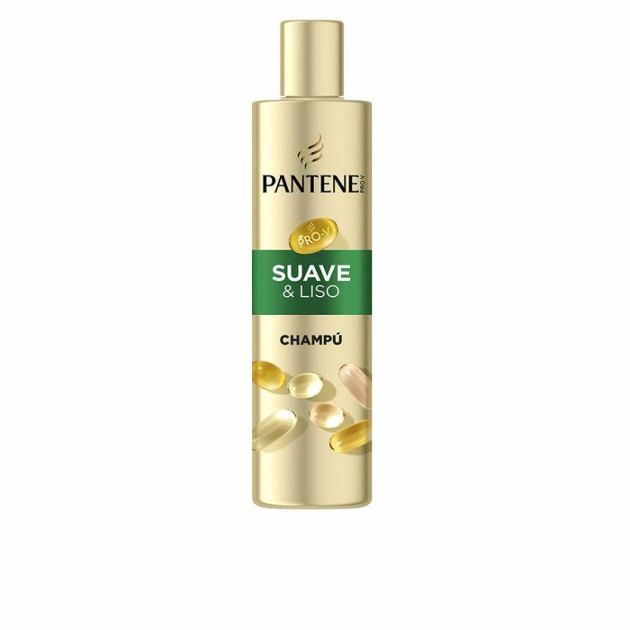 Pantene Champú Miracle Suave y Liso para Cabello Encrespado y Seco con Keratina 250 ml