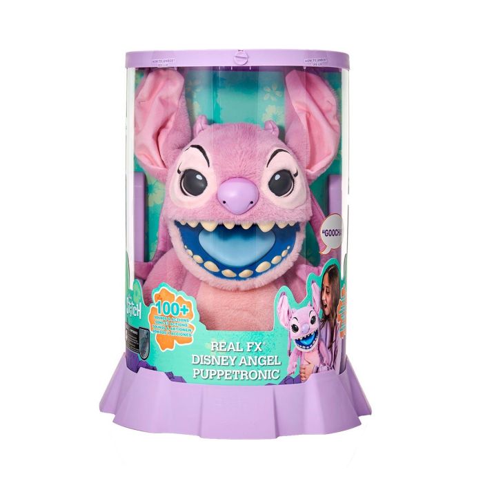 Famosa Peluche Ángel de Stitch Puppetronic Interactivo con Más de 120 Frases y Sonidos, Ideal para Bebés desde 0 Meses 3 Famosa Peluche Ángel de Stitch Puppetronic Interactivo con Más de 120 Frases y Sonidos, Ideal para Bebés desde 0 Meses 3