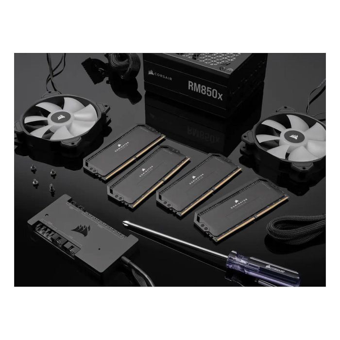 Corsair CMT32GX5M2B6400C32 Memoria RAM 32GB (2x16GB) DDR5 6400MHz CL32 Dominator Platinum RGB para PC Corsair CMT32GX5M2B6400C32 Memoria RAM 32GB (2x16GB) DDR5 6400MHz CL32 Dominator Platinum RGB para PC
