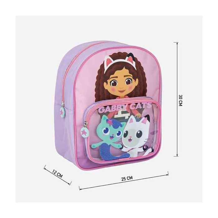 Mochila infantil gabby´s dollhouse 25.0 x 30.0 x 1.2 cm 3