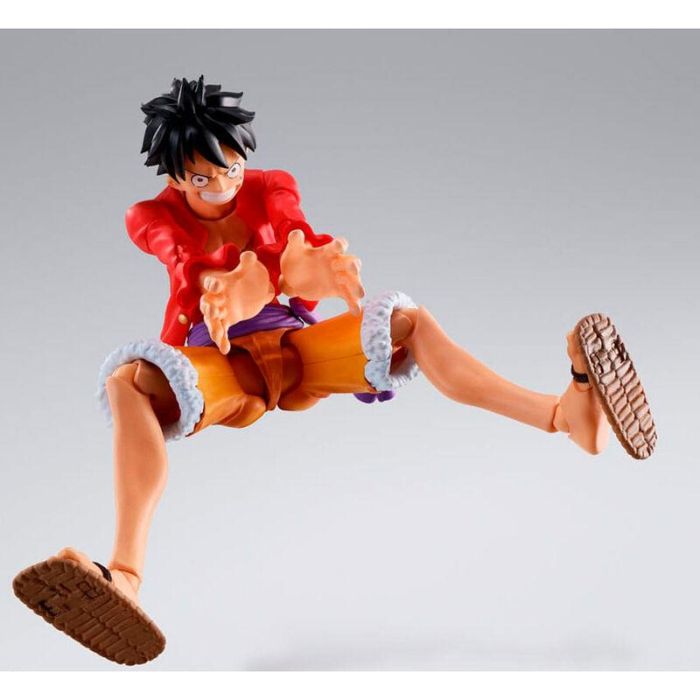 Tamashii Nations S.H. Figuarts Monkey D. Luffy The Raid on Onigashima One Piece Figura 15 cm con accesorios 1