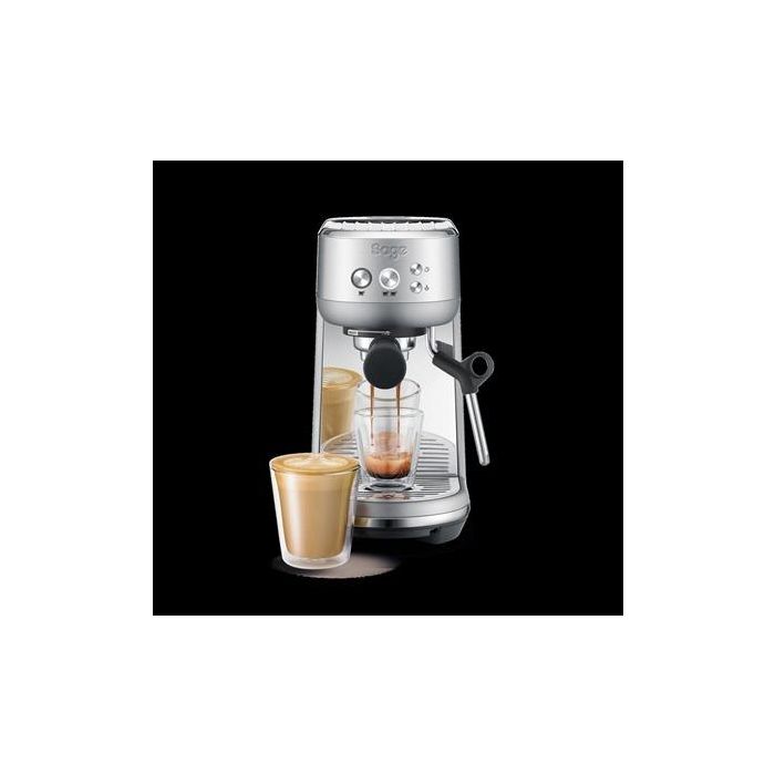 Sage Cafetera Espresso Manual Bambino INOX, Portafiltros 54 mm, 19 g, ThermoJet, Texturizado Leche, PID 5 Sage Cafetera Espresso Manual Bambino INOX, Portafiltros 54 mm, 19 g, ThermoJet, Texturizado Leche, PID 5