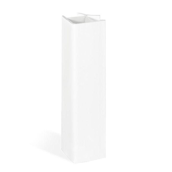 Angulo Rígido Para Zócalo Zesio H80 - H100 - H147 - H164 Acabado Plata/Blanco Acabado Blanco Altura (H) 100 Herrajes Fab.Nacional Angulo Rígido Para Zócalo Zesio H80 - H100 - H147 - H164 Acabado Plata/Blanco Acabado Blanco Altura (H) 100 Herrajes Fab.Nacional