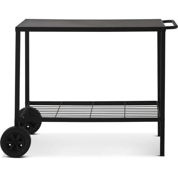 Trolley BRASERO para plancha - Acero - 85 cm Trolley BRASERO para plancha - Acero - 85 cm