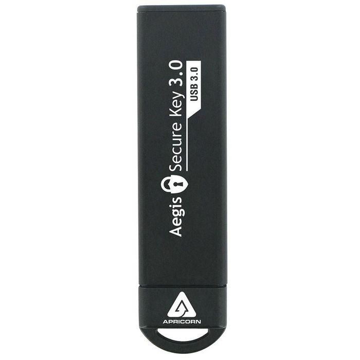 Apricorn Aegis Secure Key 3.0 Pendrive USB 3.0 120GB, Encriptación Hardware AES 256-bit, PIN, FIPS 140-2 Level 3, IP58 2 Apricorn Aegis Secure Key 3.0 Pendrive USB 3.0 120GB, Encriptación Hardware AES 256-bit, PIN, FIPS 140-2 Level 3, IP58 2