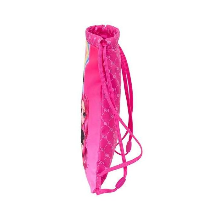 Mochila Saco Infantil Rainbow High Fucsia 26 x 34 x 1 cm 1