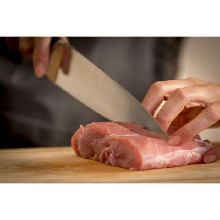 Cuchillo de Cocina Tefal K23206 18 cm Negro Mediano Acero Inoxidable 6 Cuchillo de Cocina Tefal K23206 18 cm Negro Mediano Acero Inoxidable 6