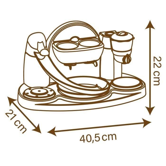 Smoby Chef Fábrica de Cake Pops | Juego de Cocina Infantil para Crear Postres Caseros y Cupcakes | Libro de Recetas Incluido 5