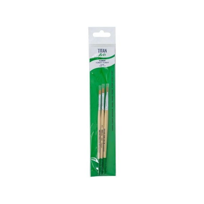 Titan Arts Set De Pinceles 2584-4-6-8 Blíster 3 Ud