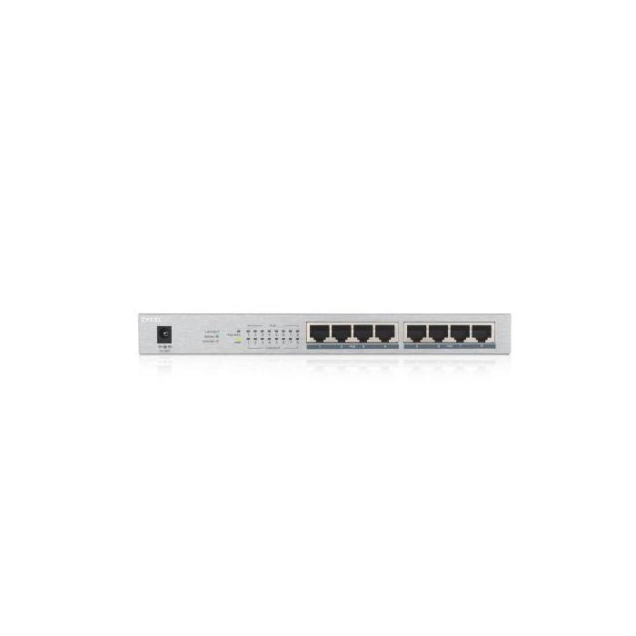 Zyxel GS1008HP No administrado Gigabit Ethernet (10/100/1000) Energía sobre Ethernet (PoE) Gris 1 Zyxel GS1008HP No administrado Gigabit Ethernet (10/100/1000) Energía sobre Ethernet (PoE) Gris 1