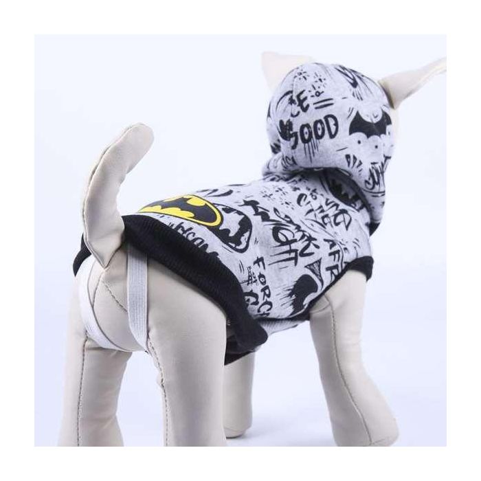 Cerdá Sudadera para Perro Batman Cotton Brushed Talla S 4 Cerdá Sudadera para Perro Batman Cotton Brushed Talla S 4
