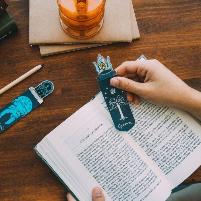 Set 4 marcapaginas El Señor de Los Anillos 4 Set 4 marcapaginas El Señor de Los Anillos 4