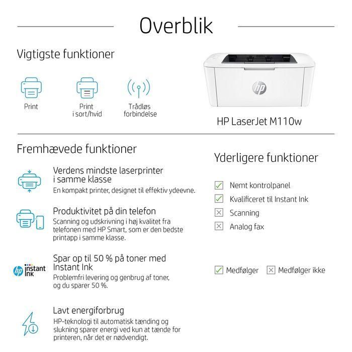 HP LaserJet M110w Impresora Láser Monocromo Wi-Fi 31